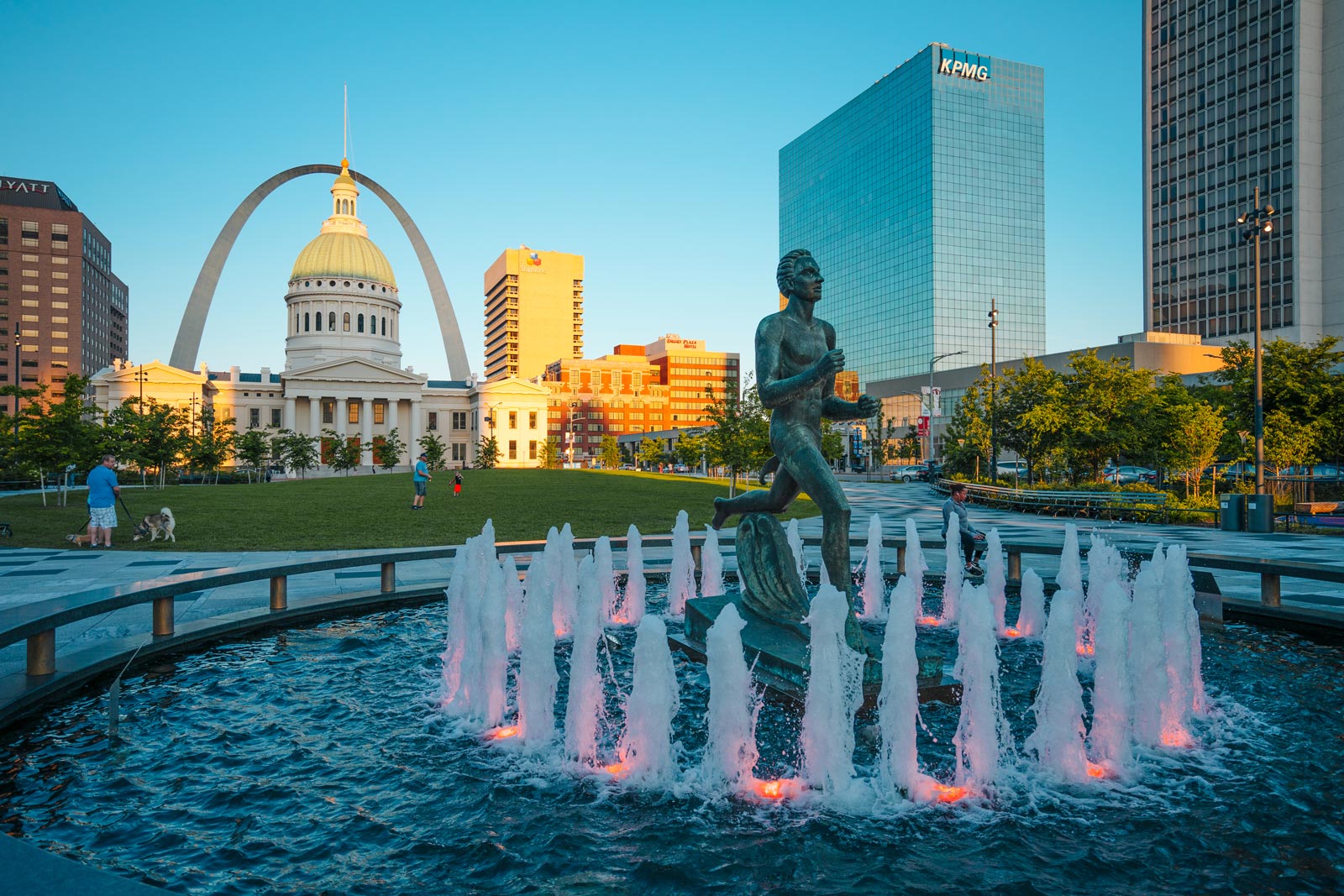 Kiener Plaza in Missouri