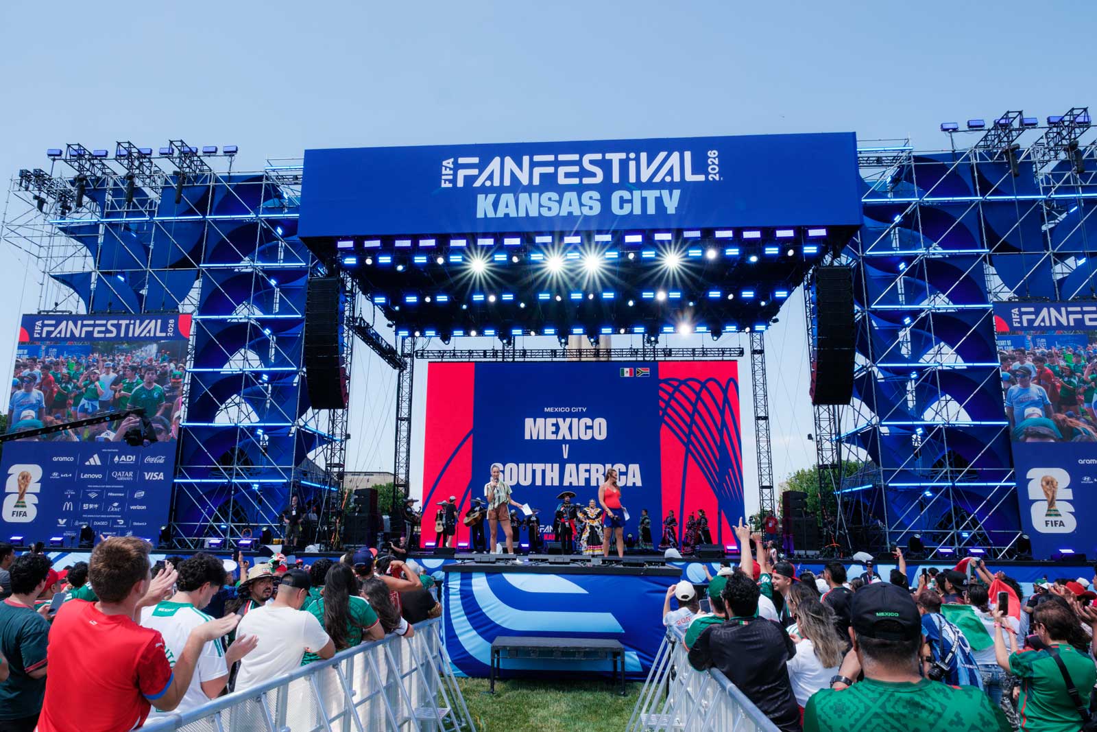 Escenario del FIFA Fan Festival™