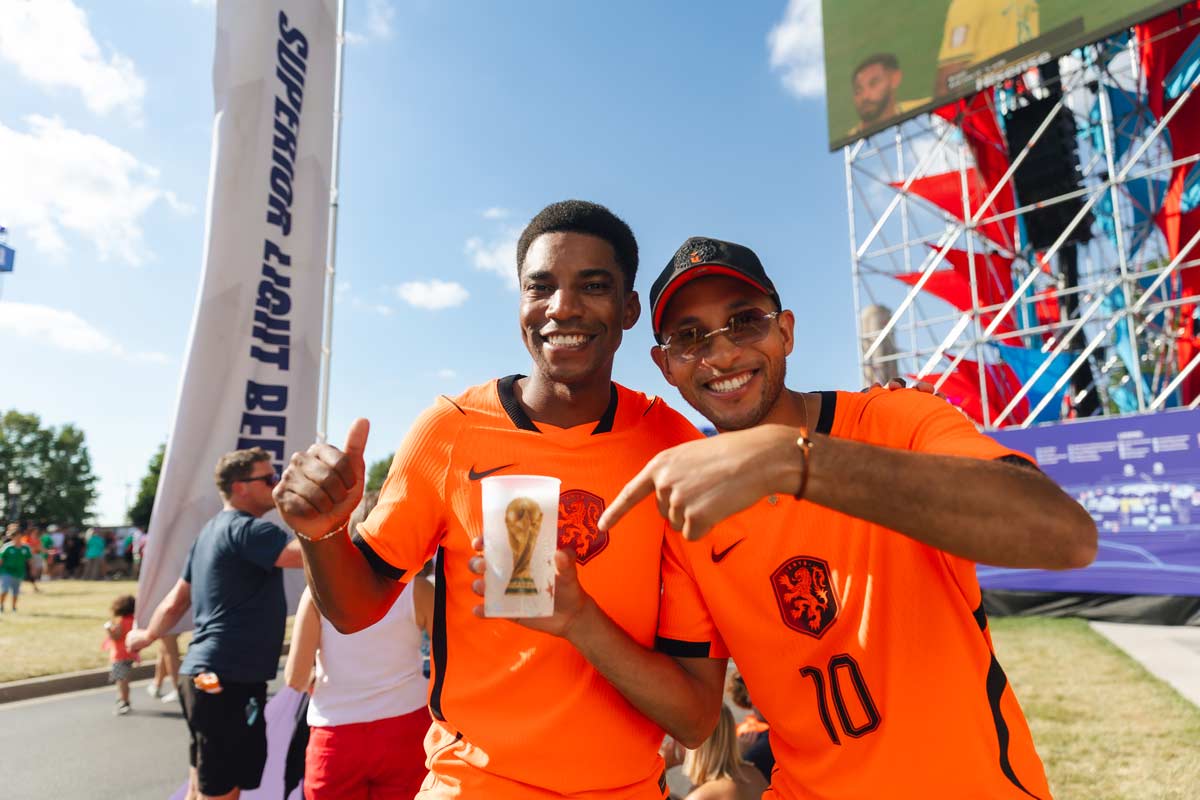Netherlands fans