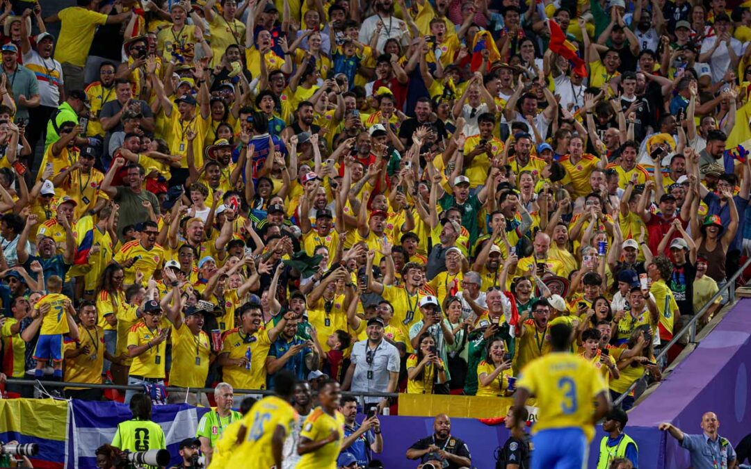 Colombia se sintió como en casa en el Estadio de Kansas City