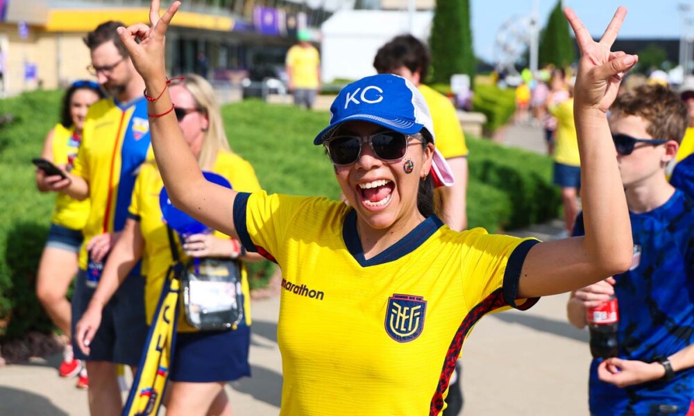 Group Stage game between Ecuador and Curaçao during the FIFA World Cup at Kansas City Stadium in Kansas City, MO on Saturday, June 20, 2026. Photo by Steve Sanders