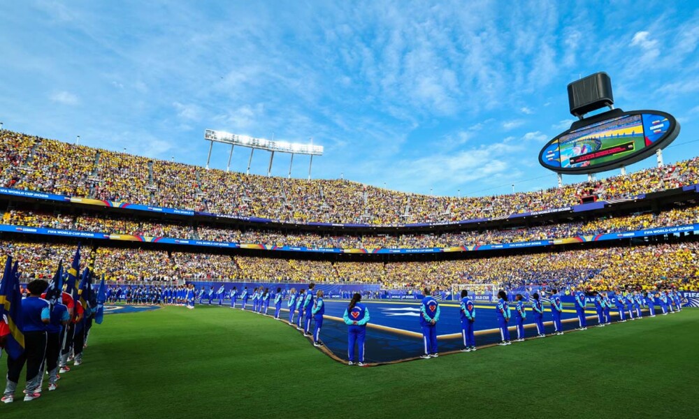 Group Stage game between Ecuador and Curaçao during the FIFA World Cup at Kansas City Stadium in Kansas City, MO on Saturday, June 20, 2026. Photo by Steve Sanders