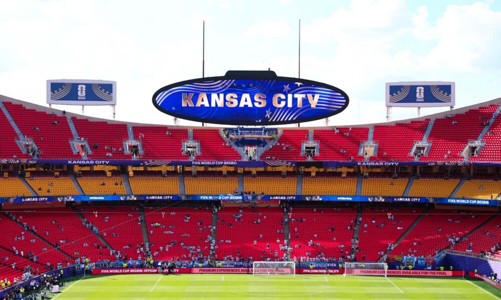Quarterfinal game between Argentina and Switzerlands during the FIFA World Cup at Kansas City Stadium in Kansas City, MO on Saturday, July 11, 2026. Photo by Steve Sanders