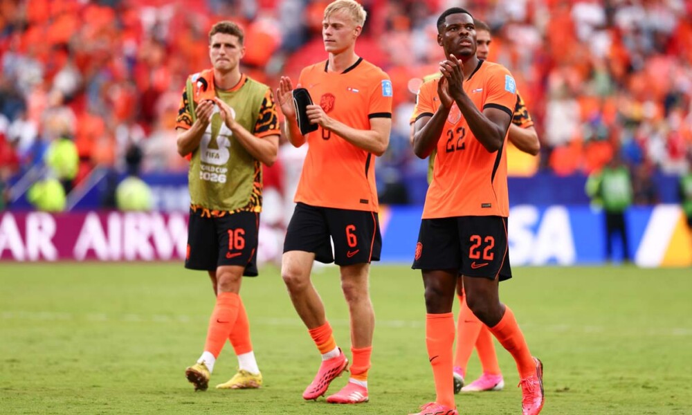 Group F game between Tunisia and Netherlands during the FIFA World Cup at Kansas City Stadium in Kansas City, MO on Thursday, June 25, 2026. Photo by Cassie Florido