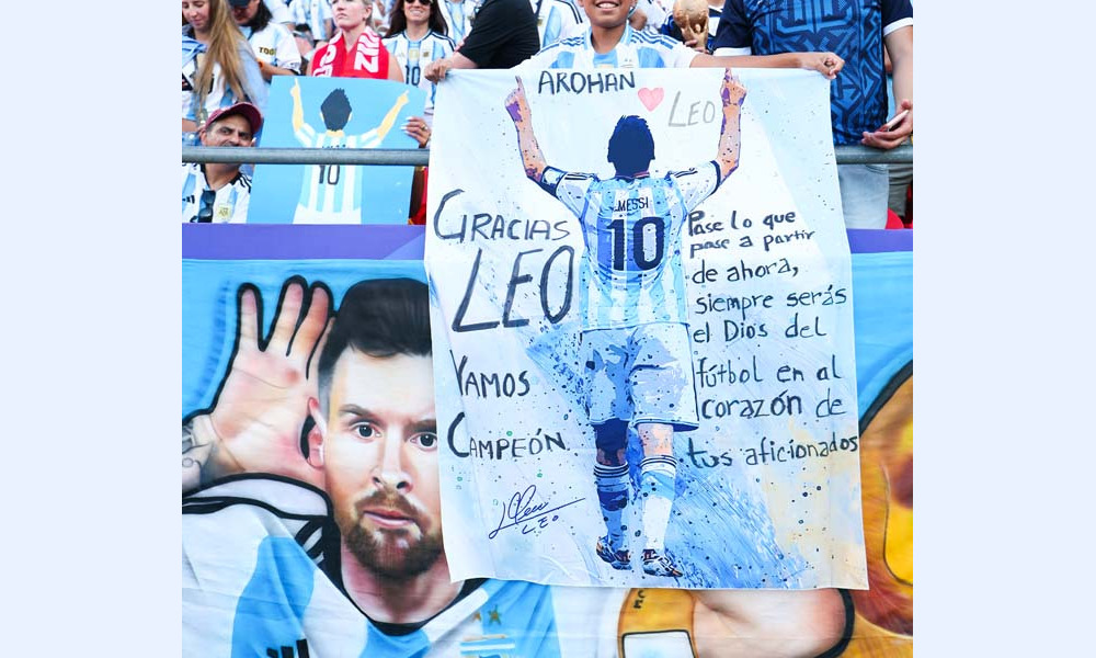 Quarterfinal game between Argentina and Switzerlands during the FIFA World Cup at Kansas City Stadium in Kansas City, MO on Saturday, July 11, 2026. Photo by Steve Sanders